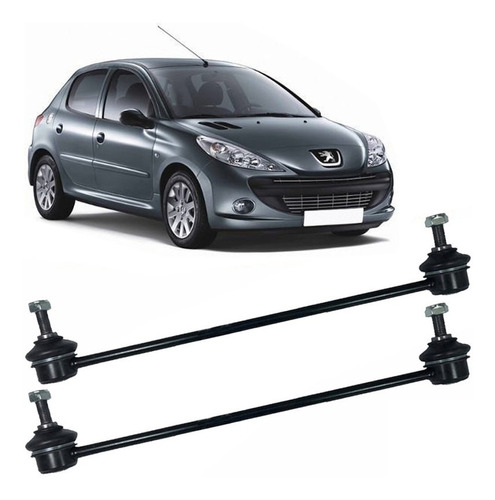 Kit 2 Bieletas Suspension Del Peugeot 207 C 1.4 Hdi - 2012