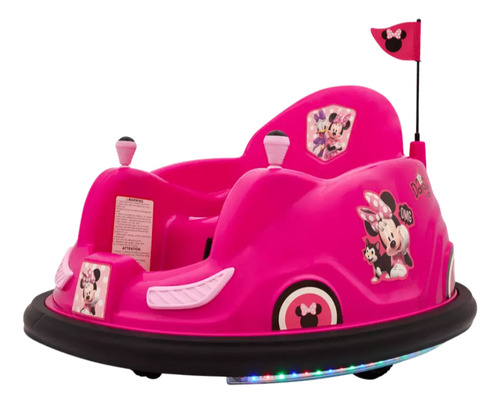 Carrito Chocón Disney Minnie Mouse 6v Bumper Car
