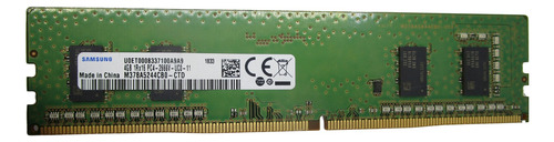 Memoria Ram Samsung 4gb 1rx16 Pc4-2666v-uc0-11 Ddr4 Dimm (Usado)