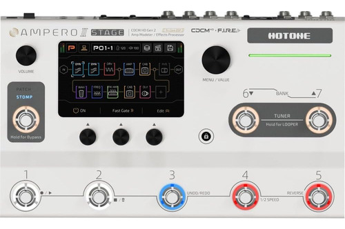 Guitarra Com Tela De Toque Com Processador De Pedal Multi-ef