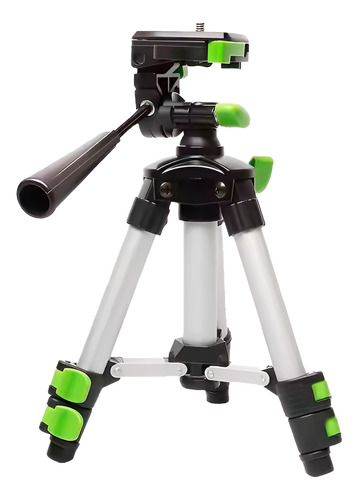 Tripode Universal Telescopico P/ Nivel Laser Camara Color Plateado