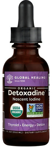 Global Healing Organic Detoxadine Nascent Iodine