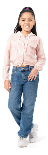 Pantalon Clasico Denim Niña Belen