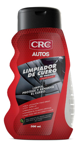 Limpiador De Cuero 300 Ml En Emulsion Crc (10399813)