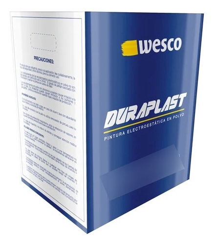 Pintura En Polvo Electroestatica Wesco 25kg Blanco Texturiza