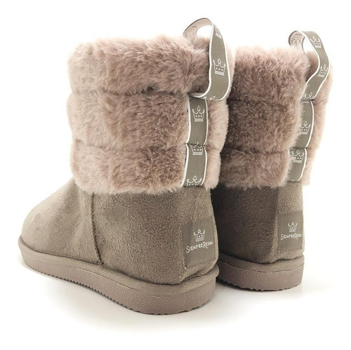 Imagen 4 de 5 de Pantubota Mujer Bota Dama Moda Urbana Liviana Abrigo Sr 2569