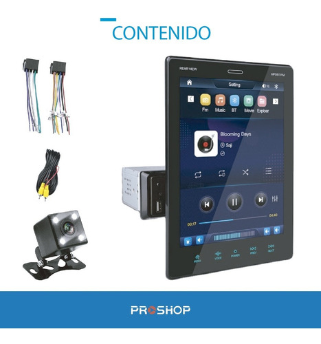 Imagen 10 de 10 de Estereo Auto Pantalla Tactil Stereo Bluetooth Waze Camara