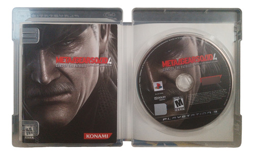 Metal Gear 4 Para Play Station 3 