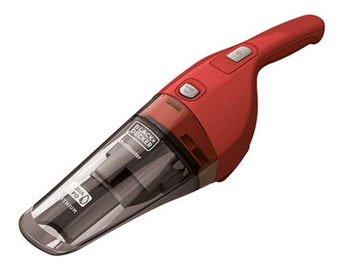 Aspirador De Pó E Água Sem Fio Black Decker 370ml Vermelho