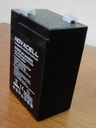 Imagen 3 de 5 de Batería De Repuesto Recargable Prinsel 6 Volts 5 Amp/20hr
