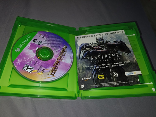 Xbox One Videogame Transformers Rise Of The Dark Spark FĂsic (Usado)