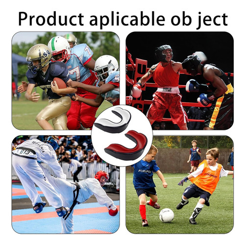2 Pcs Protector Bucal Deportivo Para Adultos, Protector