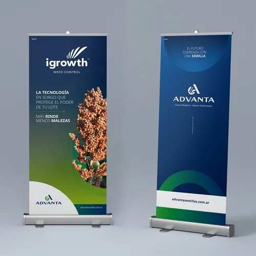 Banner Roll Up 85x200 Cm Incluye Gigantografía Y Diseño