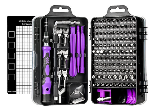 Kit Herramienta Para Hogar General 135 1 Juego Magnetico Crv