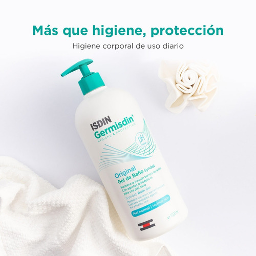 Imagen 5 de 8 de Germisdin Higiene Corporal Antiséptico, 500 Ml