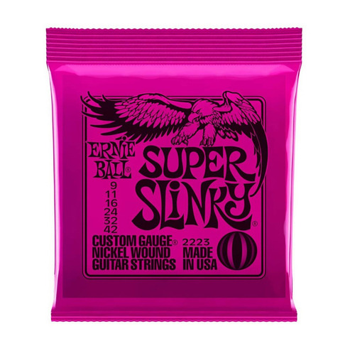Encordad Ernie Ball 09 42 Para Guitarra Eléctrica