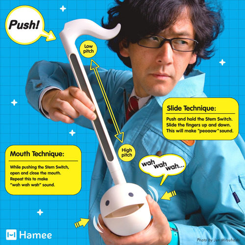 Instrumento Musical Otamatone Deluxe (azul) Maywa Denki Edit
