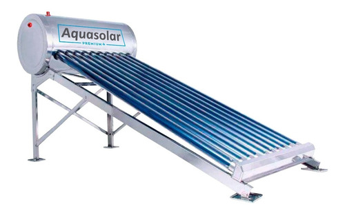 Calentador De Agua, Solar 10 Tubos, 120 L, Aquasolar
