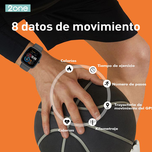2one S01 Smartwatch 1.83in Reloj Inteligente Mujer/hombre