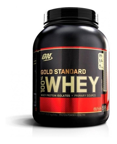 Galletas y crema 100% Whey Protein Gold Standard (2.270 kg) Optimum Nutrition Sabor