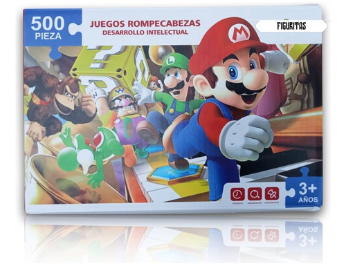 Rompecabezas 500 Piezas - Mario Bros 