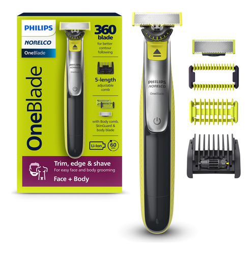 Recortadora Philips Norelco Oneblade 360 Con Tecnología De