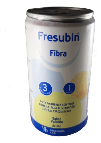 Pack 30 Pz Fresubin Fibra 236ml Fresenius Sabor Vainilla