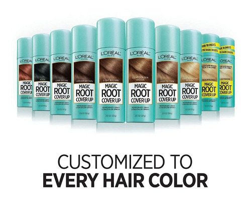 Imagen 6 de 6 de L'oreal Magic Root Cover Up Tinte Cubre Raíces Canas Spray