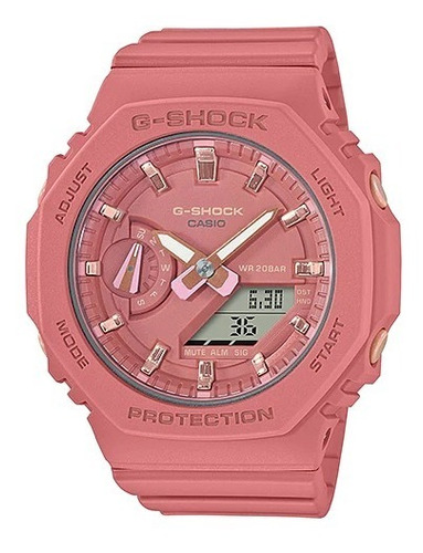 Reloj Casio Baby-g Gma-s2100-4a2 Mate H:m Crono Alarm.wr100