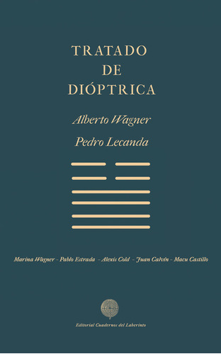 Tratado De Dioptrica - Lecanda Jimenez Alfaro,pedro/wagner M