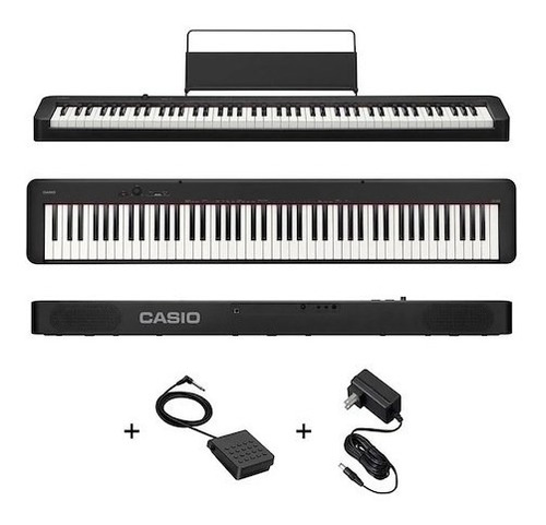 Piano Digital 88 Teclas Acción Tri Sensor Casio Cdp-s150bk