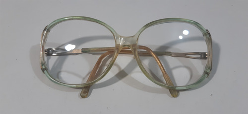 Marco,anteojos,gafas. Vintage/retro Dorado X03