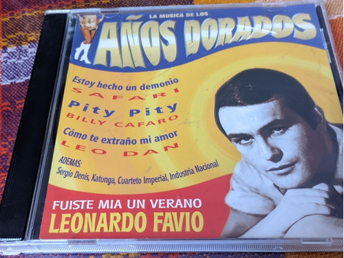 Cd La Música De Los Años Dorados Leo Dan Leonardo Favio Y Ot