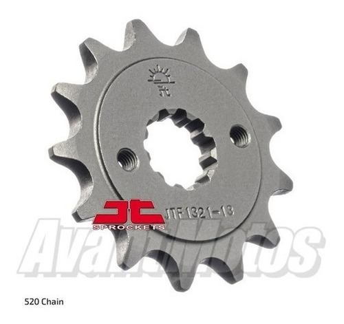 Imagen 2 de 4 de Corona Honda 250 Cb Twister New Z40 Kit Jt Con Piñon Z13