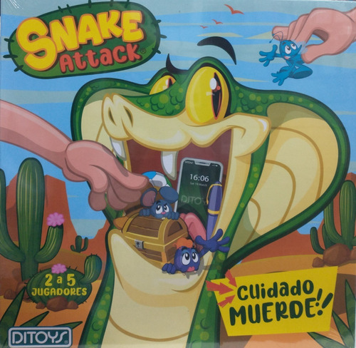 Snake Attack Juego De Mesa Cuidado Con La Serpiente Ditoys !