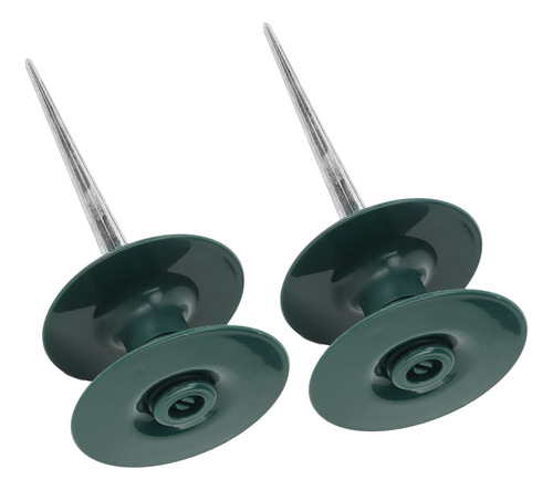 Estaca Guía Para Mangueras De Jardín, 2 Unidades, Púas, Abs,
