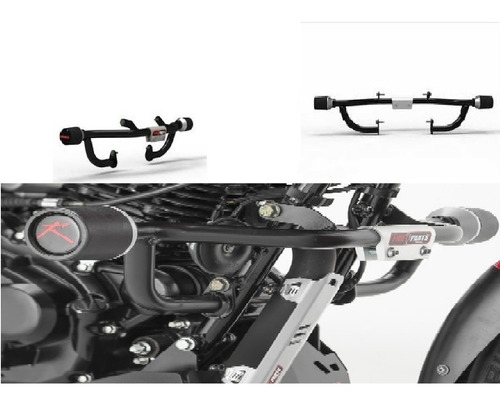 Defensa Moto Pulsar 180-220 Slider  Fire Parts