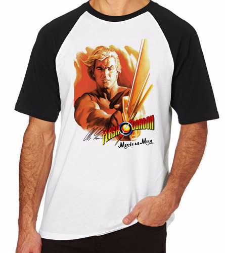 Camiseta Flash Gordon Morte Ming  Blusas Manga Curta Tamanho