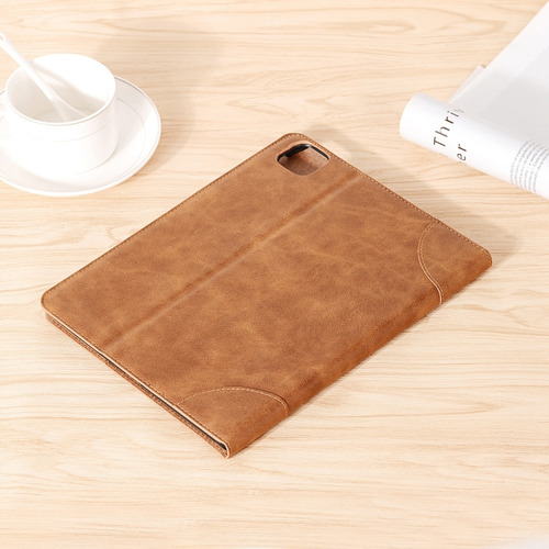 Funda De Piel Retro Tipo Libro Para iPad Pro 11 2024/iPad Pr