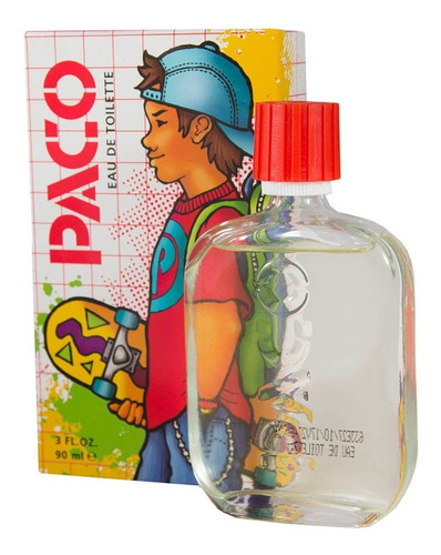 Perfume Paco Colonia Niños Eau De Toilette Vaporizador 90 Ml