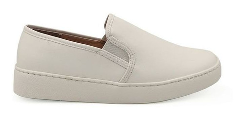 Tênis Vizzano Branco Slip On Napa Iate Casual 1214.200 Novo