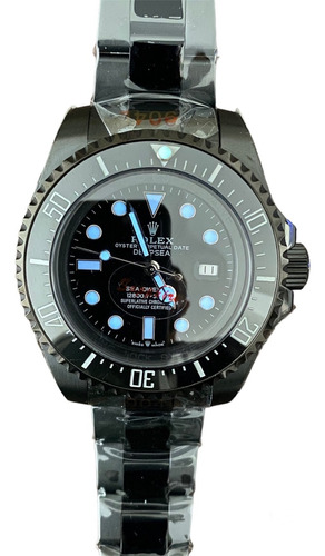 Reloj Rolex Automatico Zafiro Deepsea Black Sea-dweller (Reacondicionado)