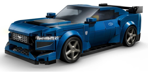 Legospeed Champions Auto Deportivo Ford Mustang Dark Horse