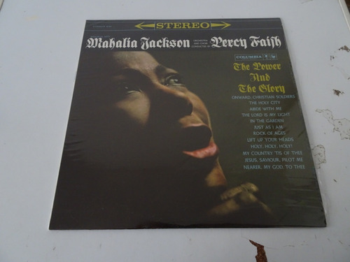 Mahalia Jackson - The Power And The Glory  Vinilo Usa Gospel