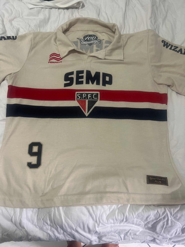 Camisa São Paulo Raizes Bege.tam: M Medidas:58/49