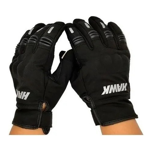 Guantes P/moto Night Rider Black ''m'' Hawk