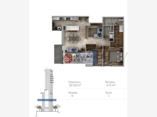 Imagen 11 de 12 de Departamento En Venta Lomas De Vista Hermosa