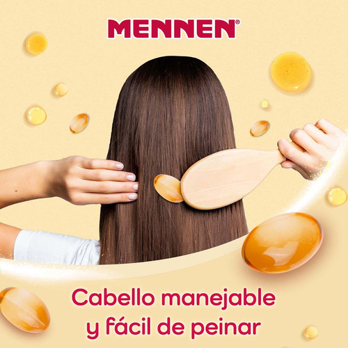 Shampoo Mennen Fuerza Y Manejabilidad Proteína 700 Ml