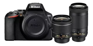 Nikon Kit D3500 + Lente 18-55mm Vr 70-300mm G Ed Dslr