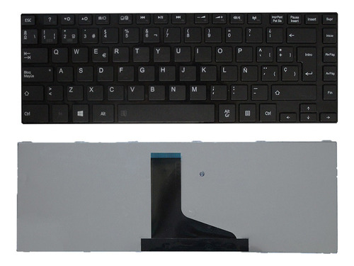 Teclado Toshiba para  C845 C800 C840 C845d L845 L800 M800 Español